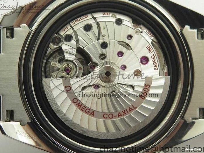 0306 Planet Ocean 600M Co-Axial GMT 43.5mm VSF 1:1 Best Edition Black Dial Orange Markers on SS Bracelet A8605 Super Clone Elegant 8024